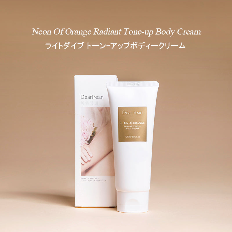 NEON OF ORANGE CLEAR TONE-UP BODY CREAM ライトダイブ トーン-アップボディークリーム （120g）